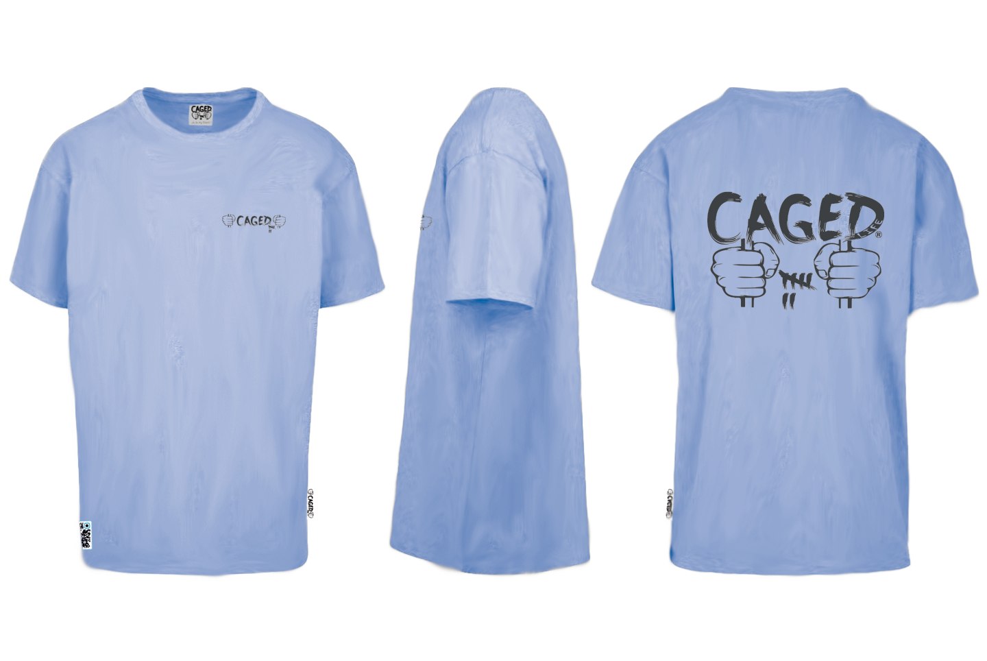 Steel Bars, Oversized T-Shirt (CL302)