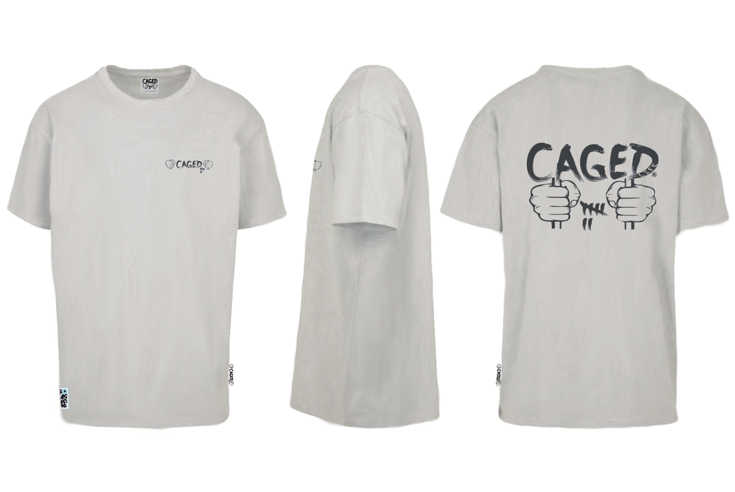 Steel Bars, Oversized T-Shirt (CL302)